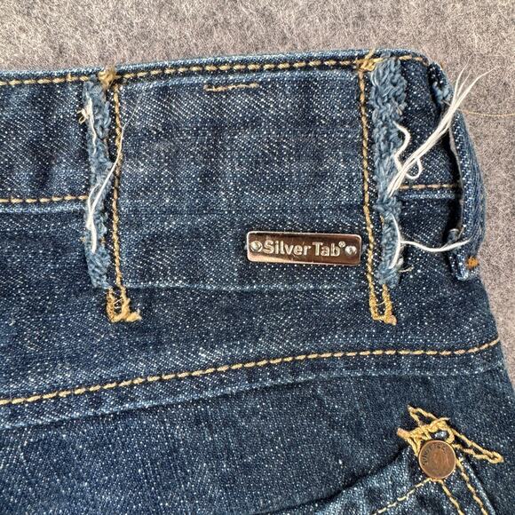 Levi's‎ Silver Tab Ltd Edition Men's 31X 31 Slim Straight Dark Wash Jeans - Picture 8 of 8